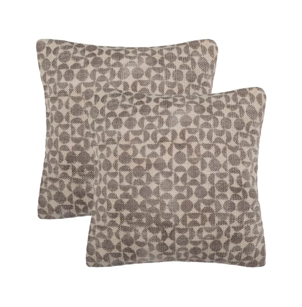 Safavieh Lorri 18" x 18" Pillow (Set of 2)