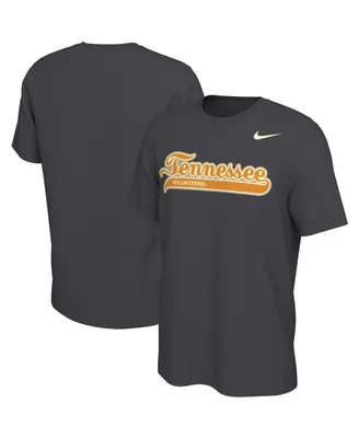 Men's Nike Anthracite Tennessee Volunteers Script Smokey T-shirt