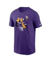 Men's Nike Justin Jefferson Purple Minnesota Vikings Player Graphic T-shirt