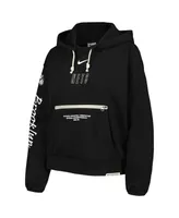 Women's Nike Black Brooklyn Nets Courtside Standard Issue Performance Pullover Hoodie