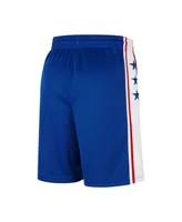 Men's Nike Royal Philadelphia 76ers Swingman Icon Edition Shorts