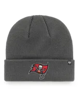 Men's '47 Brand Graphite Tampa Bay Buccaneers Primary Basic Cuffed Knit Hat