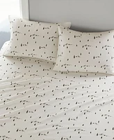 Woolrich Printed Flannel 3-Pc. Sheet Set, Twin