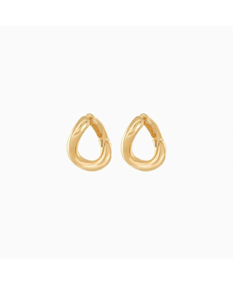 Chase Twisted Hoop Earrings