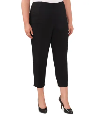 Vince Camuto Plus Size Side-Panel Trouser Pants