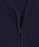 Mango Men's Zipped Knit Cardigan