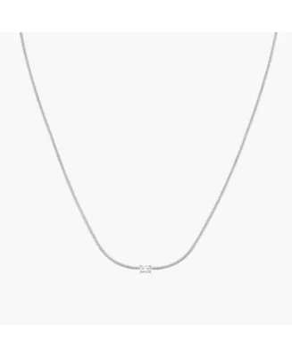 Bearfruit Jewelry Sterling Silver Sena Pendant Snake Necklace, 14"-16"