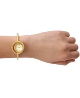 Tory Burch Women's The Miller Gold-Tone Stainless Steel Bangle Bracelet Watch 25mm