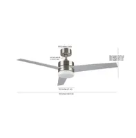 Radcliff Ceiling Light Fan