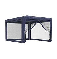 vidaXL Party Tent with 4 Mesh Sidewalls 9.8'x13.1' Hdpe