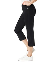Gloria Vanderbilt Women's Shape Effect Pull-On Capri Jeans
