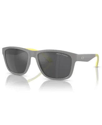 Armani Exchange Men's Sunglasses, Mirror AX4135S