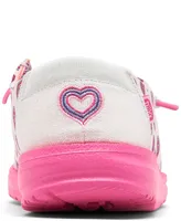 Hey Dude Little Girls Wendy Hearts Casual Moccasin Sneakers from Finish Line