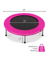 38'' Rebounder Trampoline Adults and Kids Exercise Workout