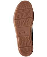 Clarks Women's Elaina Rae Textured Jute-Trim Flats