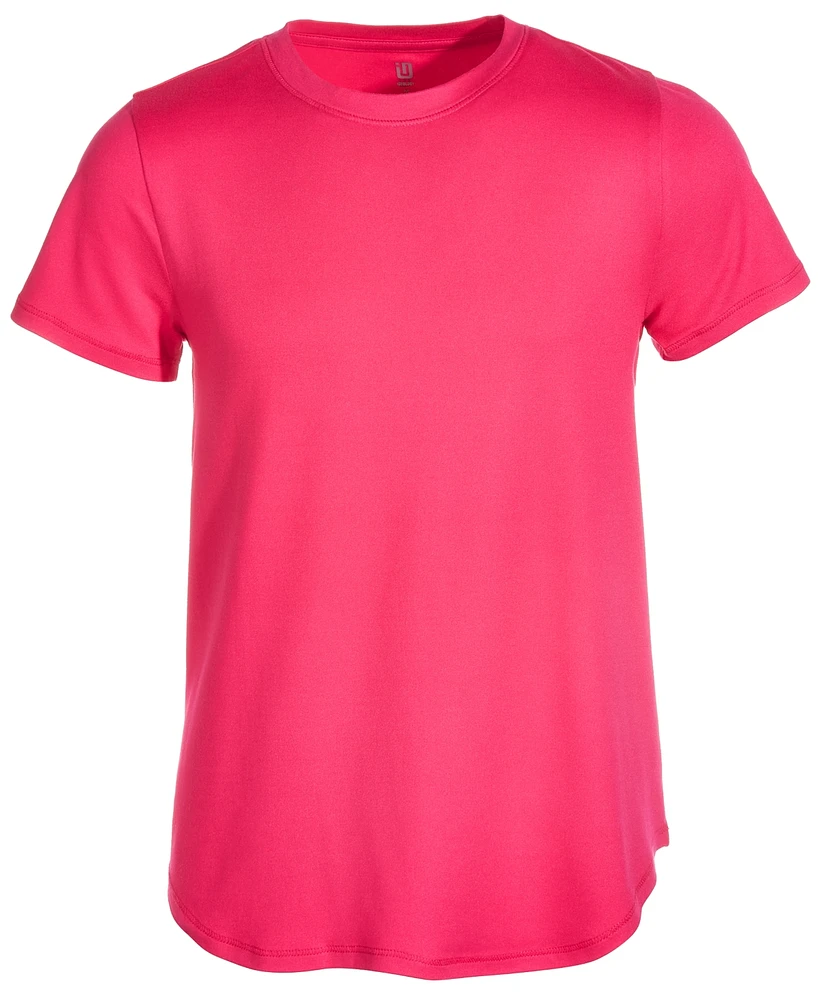 Id Ideology Big Girls Core Stretch Solid T-Shirt, Created for Macy's