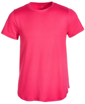 Id Ideology Big Girls Core Stretch Solid T-Shirt, Created for Macy's