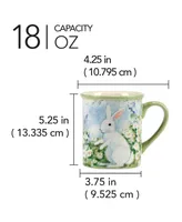 Certified International Easter Morning Mugs, Set of 4