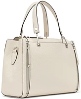 Calvin Klein Garnet Triple Compartment Top Zipper Satchel