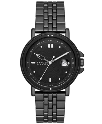 Skagen Men's Signatur Sport Three Hand Date Stainless Steel Watch 40mm