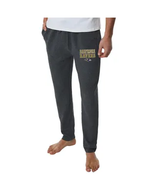 Men's Concepts Sport Charcoal Baltimore Ravens Resonance Tapered Lounge Pants