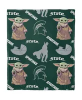 Northwest X Disney Michigan State Spartans Yoda Hugger Pillow and Silk Touch Throw Set