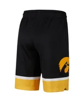 Men's Nike Black Iowa Hawkeyes Replica Team Performance Basketball Shorts