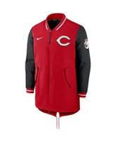 Men's Nike Red Cincinnati Reds Dugout Performance Full-Zip Jacket