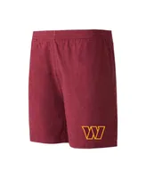 Men's Concepts Sport Burgundy, Gold Washington Commanders Meter T-shirt and Shorts Sleep Set