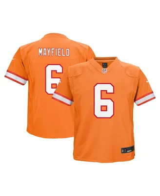 Preschool Boys and Girls Nike Baker Mayfield Orange Tampa Bay Buccaneers Game Jersey