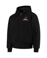 Men's Dunbrooke Black Arizona Cardinals Dakota Cotton Canvas Hooded Jacket