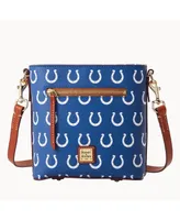 Women's Dooney & Bourke Indianapolis Colts Signature Small Zip Crossbody Purse