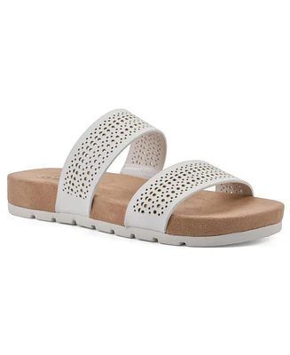 Cliffs by White Mountain Thrilled Slide Sandal