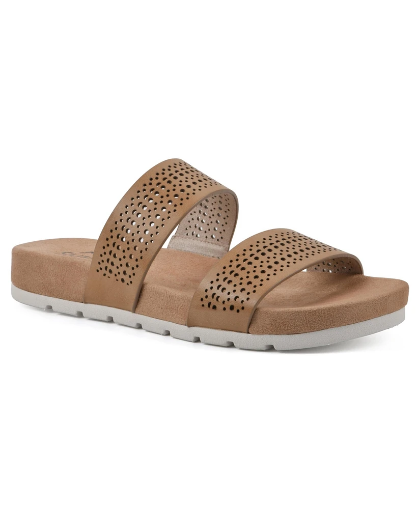 Cliffs by White Mountain Thrilled Slide Sandal