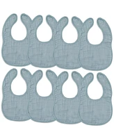 Comfy Cubs Muslin Bibs, Pack of 8