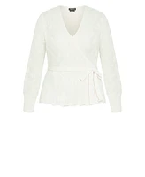 City Chic Women's Olivia Cardigan