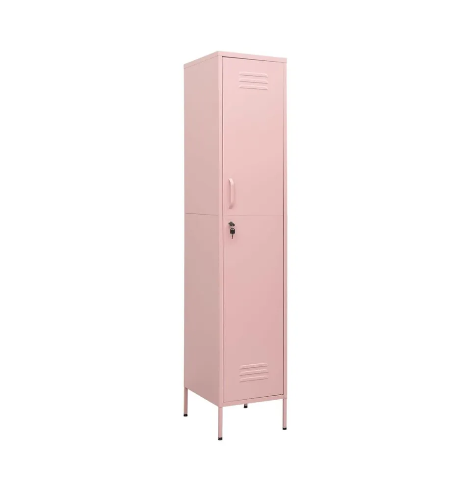 Locker Cabinet 13.8"x18.1"x70.9" Steel