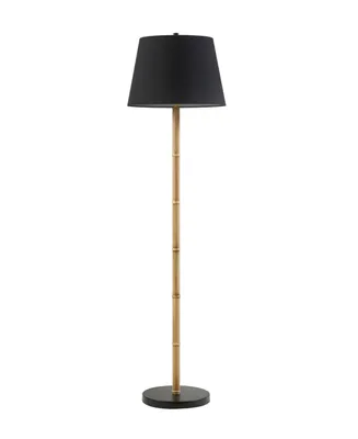 Martha Stewart Nassau Metal Bamboo Floor Lamp