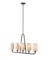 Ink+Ivy Serenitie 5-Light Linear Chandelier