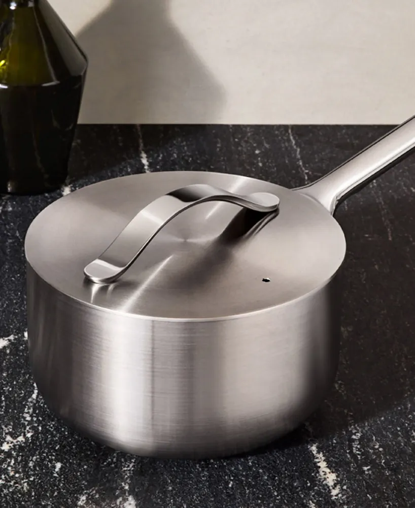 Caraway Stainless Steel 3 Qt Sauce Pan