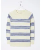 Fat Face Women's Plus Denim Ombre Stripe Sweater