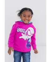Marvel Spidey and His Amazing Friends Ghost-Spider Girls Pullover Hoodie Toddler |Child - Ghost