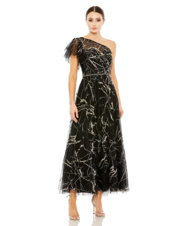 Home | Mac Duggal Women's Two Tone One Shoulder A Line Dress at Plaza Del  Caribe in Ponce, PR