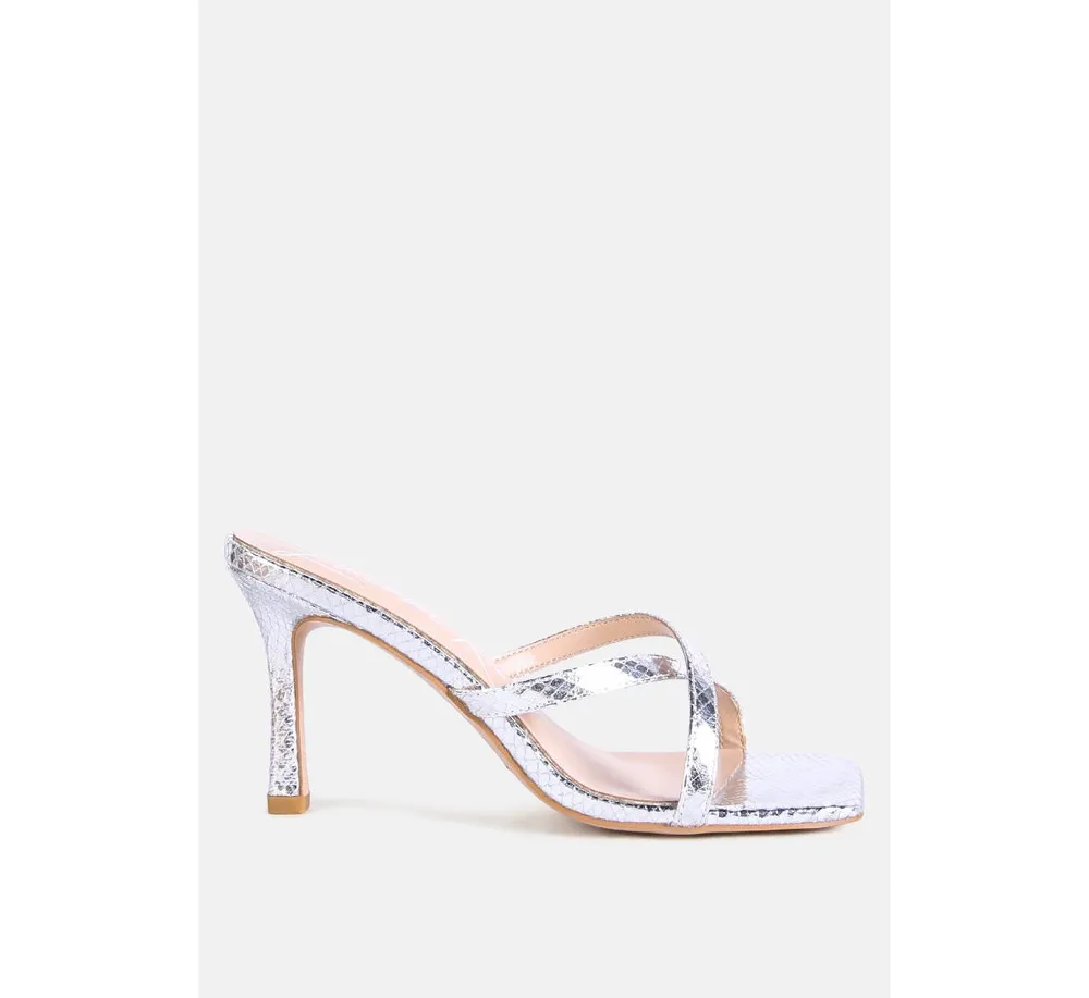 Women's Muriel Cross Strap Slip On Sandals