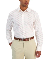 Club Room Men's Floral Diamond Shirt, Created for Macy's