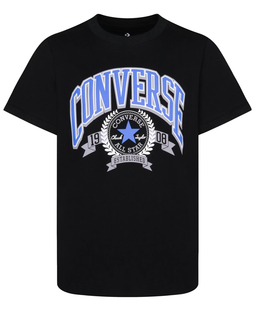 Converse Big Boys Knit Short Sleeve T-shirt