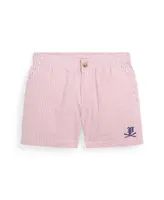 Polo Ralph Lauren Toddler and Little Boys Prepster Stretch Seersucker Shorts