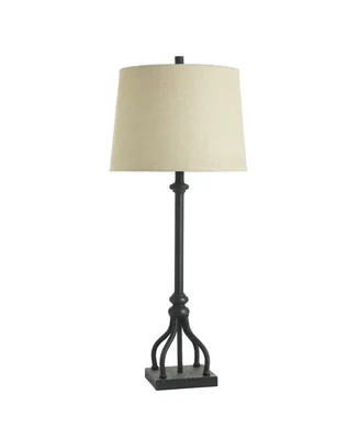 21.75" Industrial Classic Metal Design Table Lamp