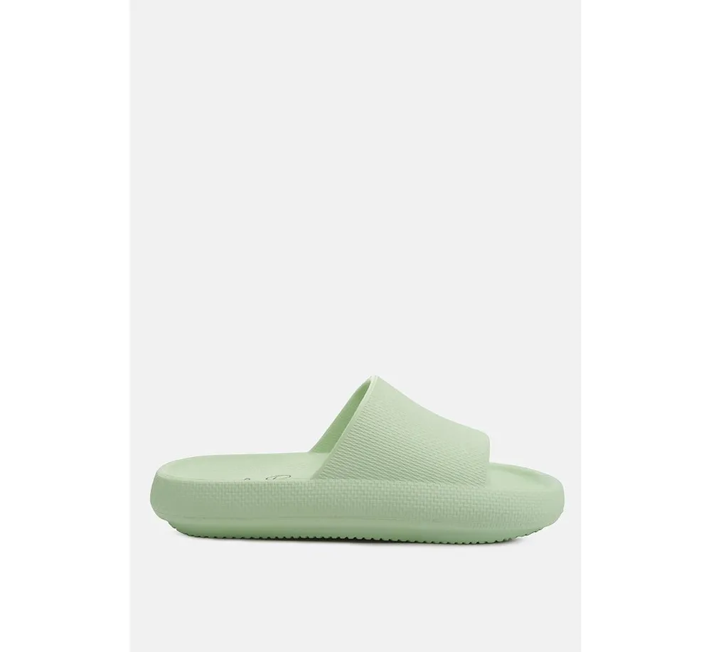 Women's Cabana Black Eva Pool Sliders