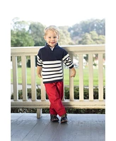 Busy Bees Little Boys Cotton Toddler|Child Zip Sweater